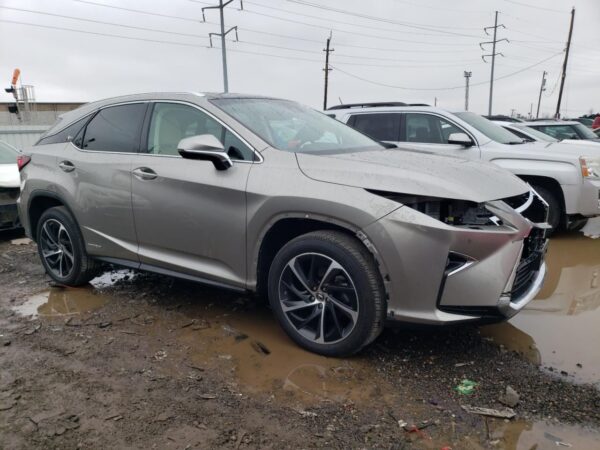 2018 Lexus RX450H Silver - JTJBGMCA802041851