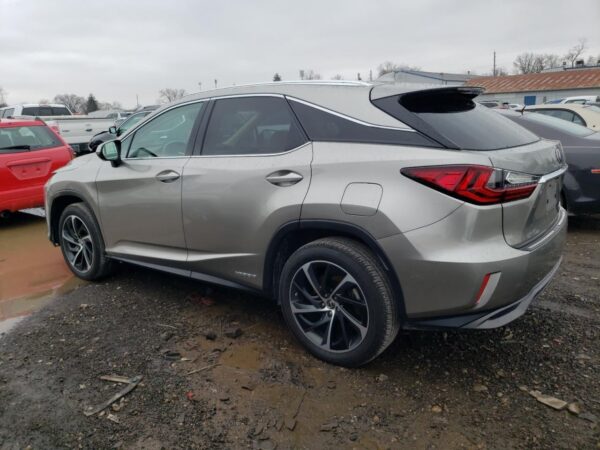 2018 Lexus RX450H Silver - JTJBGMCA802041851
