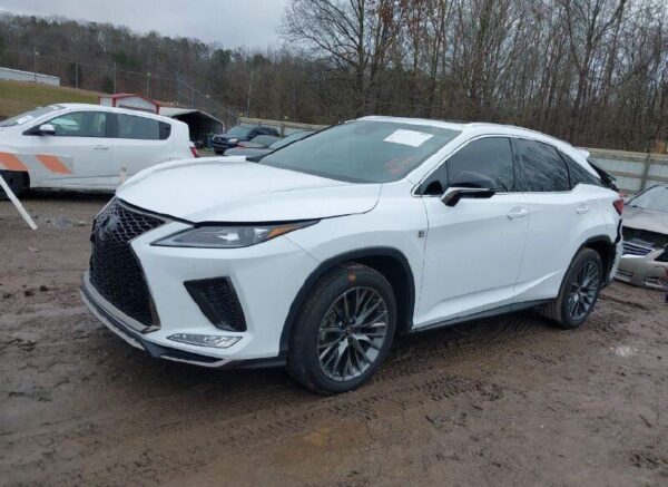 2022 Lexus RX350 White - 2T2YGMDA0NC085178