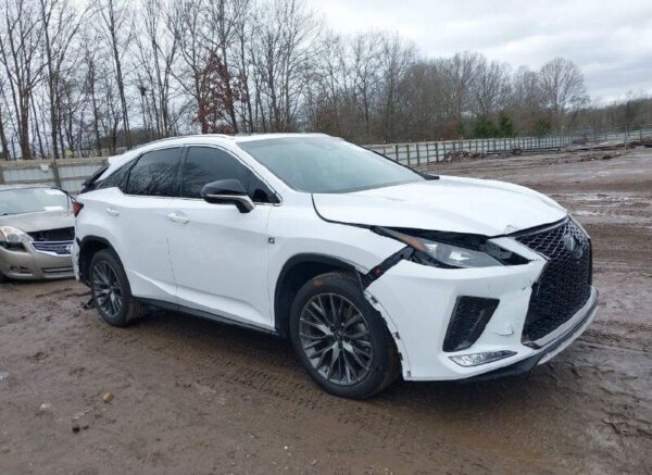 2022 Lexus RX350 White - 2T2YGMDA0NC085178