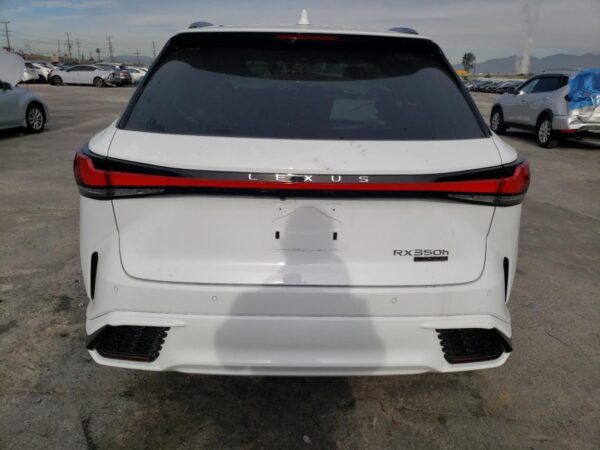 2024 Lexus RX350h F-Sport White - JTJCJBJA802020317