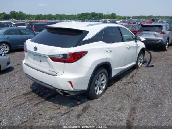 2017 Lexus RX350 White - JTJBZMCA4H2028035