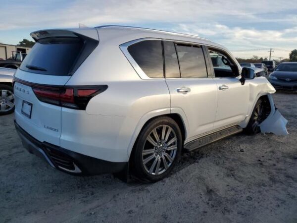 2023 Lexus LX600 F-SPORT White - JTJMB7CX0P4032878