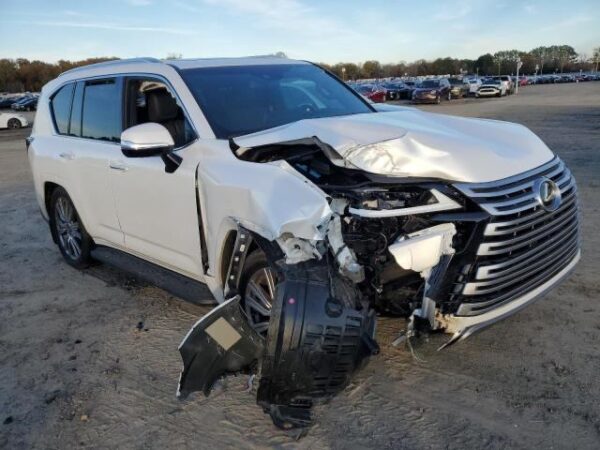 2023 Lexus LX600 F-SPORT White - JTJMB7CX0P4032878