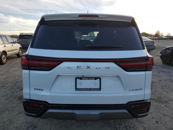 2023 Lexus LX600 F-SPORT White - JTJMB7CX0P4032878