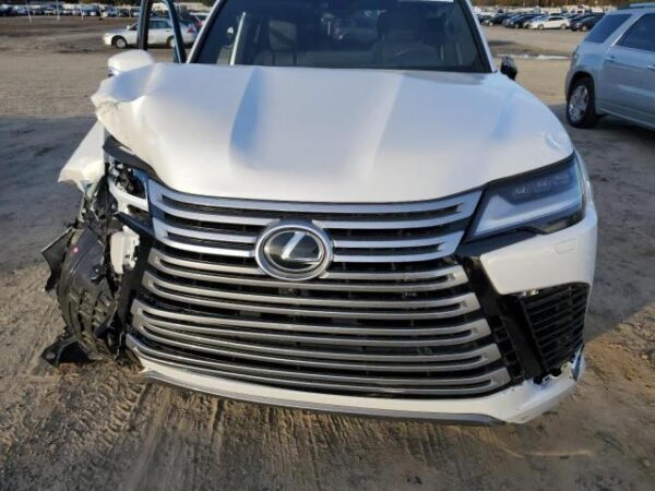 2023 Lexus LX600 F-SPORT White - JTJMB7CX0P4032878