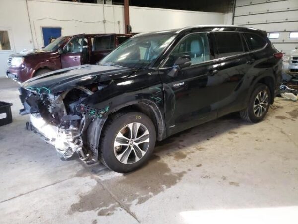 2021 Toyota Highlander Black - 5TDLB3CH40S046308