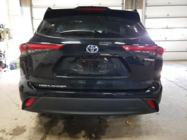2021 Toyota Highlander Black - 5TDLB3CH40S046308