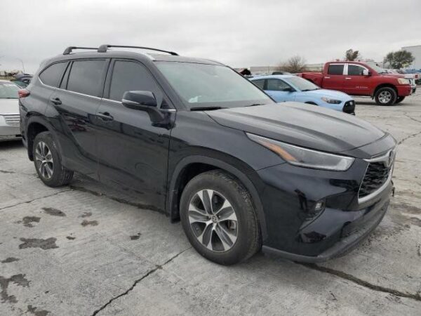 2021 Toyota HIGHLANDER Black - 5TDGZRBH8MS534538