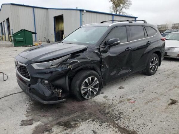 2021 Toyota HIGHLANDER Black - 5TDGZRBH8MS534538