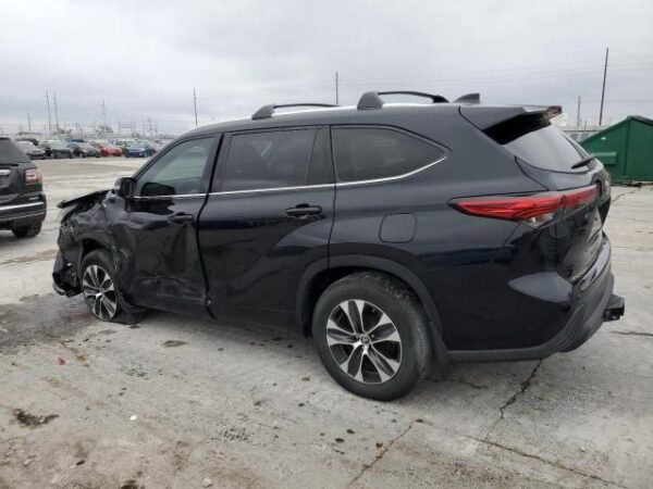 2021 Toyota HIGHLANDER Black - 5TDGZRBH8MS534538