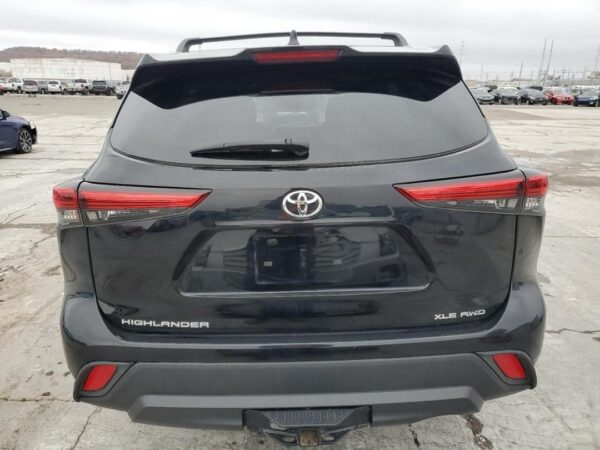 2021 Toyota HIGHLANDER Black - 5TDGZRBH8MS534538