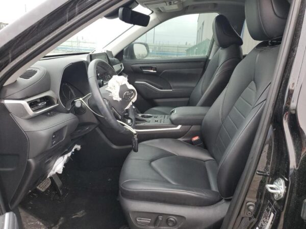 2021 Toyota HIGHLANDER Black - 5TDGZRBH8MS534538