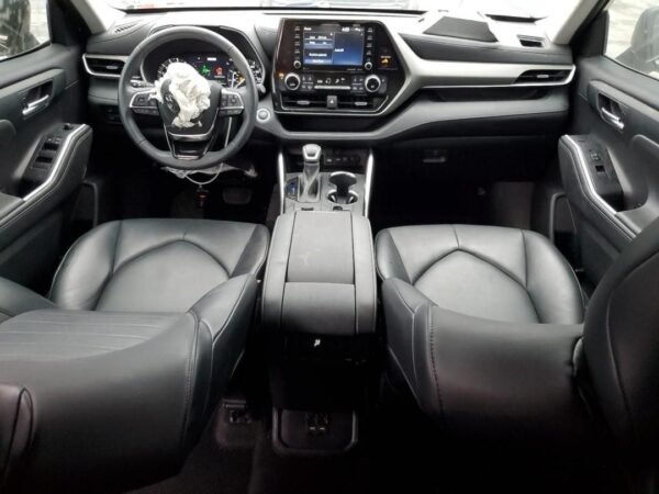 2021 Toyota HIGHLANDER Black - 5TDGZRBH8MS534538