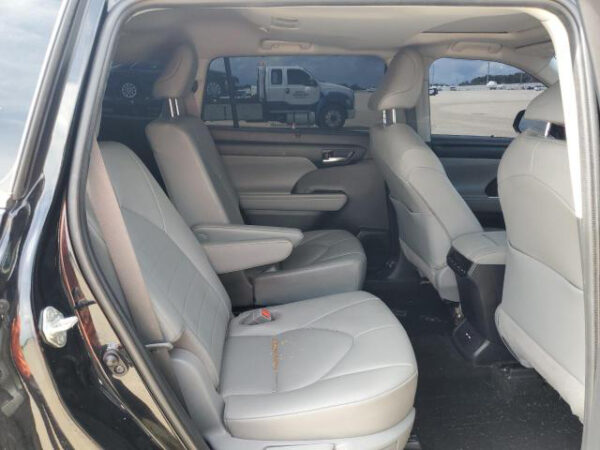 2021 TOYOTA HIGHLANDER HYBRID XLE Black - 5TDHBRCH9MS535382