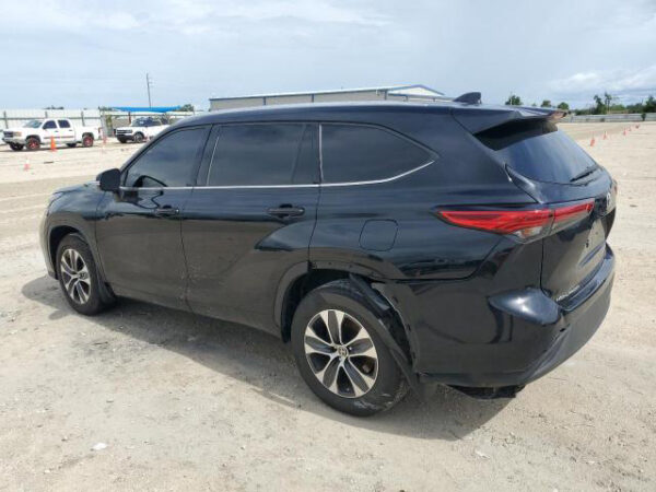 2021 TOYOTA HIGHLANDER HYBRID XLE Black - 5TDHBRCH9MS535382