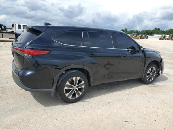 2021 TOYOTA HIGHLANDER HYBRID XLE Black - 5TDHBRCH9MS535382