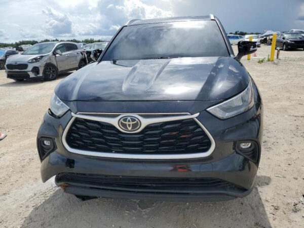 2021 TOYOTA HIGHLANDER HYBRID XLE Black - 5TDHBRCH9MS535382