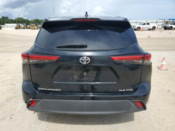 2021 TOYOTA HIGHLANDER HYBRID XLE Black - 5TDHBRCH9MS535382