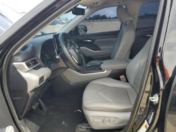 2021 TOYOTA HIGHLANDER HYBRID XLE Black - 5TDHBRCH9MS535382