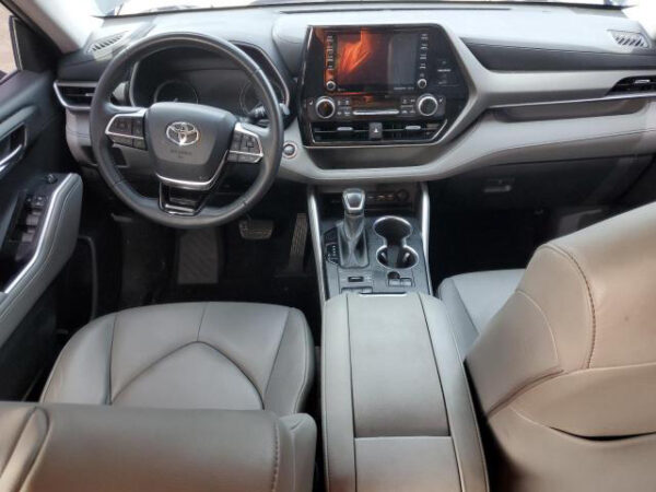 2021 TOYOTA HIGHLANDER HYBRID XLE Black - 5TDHBRCH9MS535382