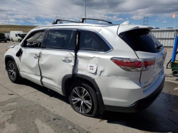 2016 Toyota Highlander Xle V6 White 3.5L - 5TDJKRFH7GS279762