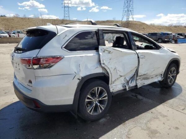 2016 Toyota Highlander Xle V6 White 3.5L - 5TDJKRFH7GS279762