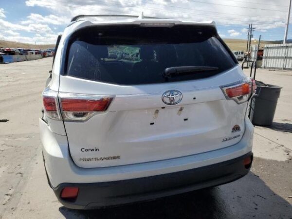 2016 Toyota Highlander Xle V6 White 3.5L - 5TDJKRFH7GS279762