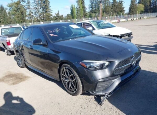 2023 Mercedes-Benz C220D Black - W1KAF0EB8PR113154