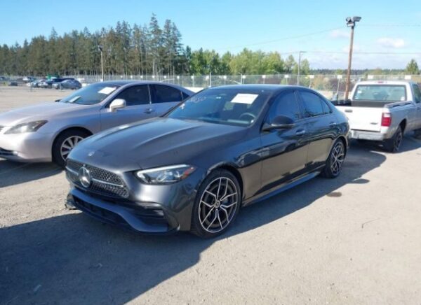 2023 Mercedes-Benz C220D Black - W1KAF0EB8PR113154