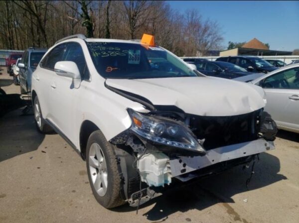 LEXUS RX350 Base 2015 White — 2T2BK1BA9FC324055