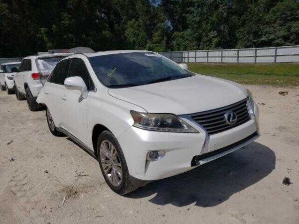 LEXUS RX450 Base 2013 White — JTJZB1BA1D2009486