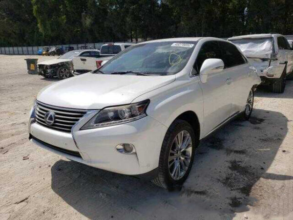 LEXUS RX450 Base 2013 White — JTJZB1BA1D2009486