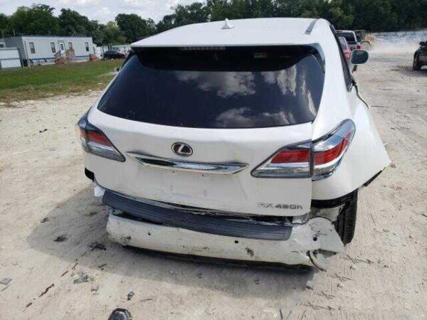 LEXUS RX450 Base 2013 White — JTJZB1BA1D2009486