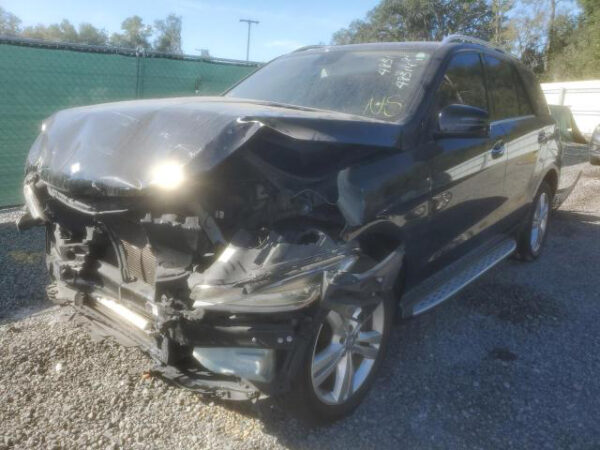 2015 Mercedes-Benz ML350 Black- 4JGDA5HB3FA502744