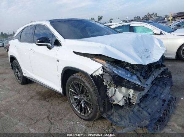 2017 Lexus RX450H White - 2T2BGMCA7HC010585