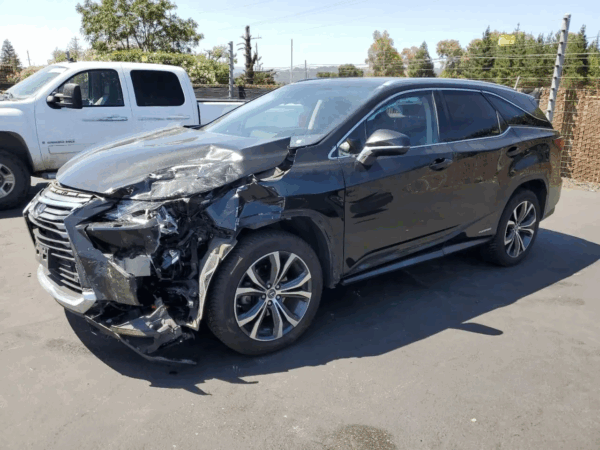 2018 Lexus RX450HL Black - JTJDGKCA002002474