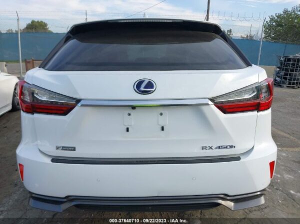 2017 Lexus RX450H White - 2T2BGMCA7HC010585