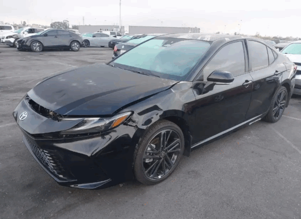 2025 Toyota Camry Black - JTNA1BCKX03032569