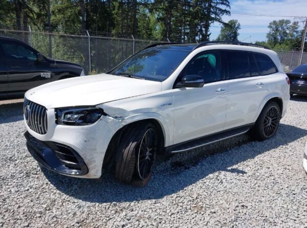 2024 Mercedes-Benz GLS450 4M White - W1NFF5KE2RB042176