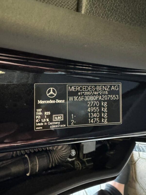 2023 Mercedes-Benz S400D Black - W1K6F3DB0PA207553