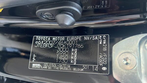 2020 Toyota Land Cruiser Black - JTEBR3FJ70K191786