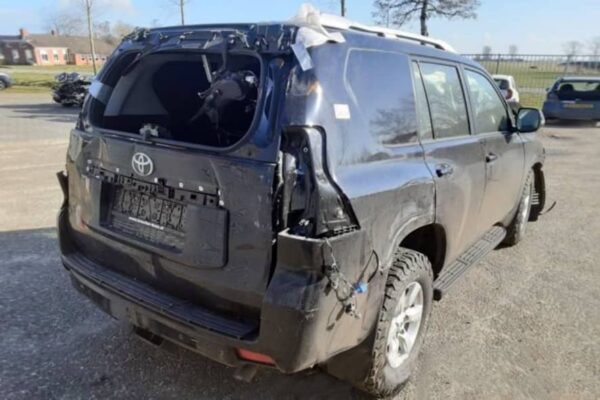 2020 Toyota Land Cruiser Black - JTEBR3FJ70K191786
