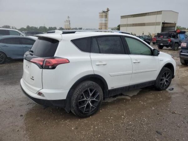 2018 Toyota RAV4 White - JTMDJREV30D239543