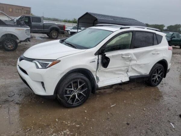 2018 Toyota RAV4 White - JTMDJREV30D239543