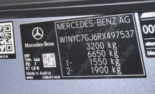 2024 Mercedes-Benz G63 Silver - W1NYC7GJ6RX497537