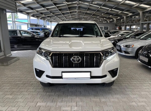 2022 Toyota Land Cruiser Prado White - JTEBR3FJ60K272858