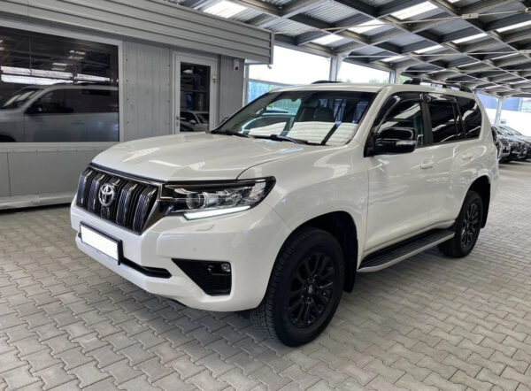 2022 Toyota Land Cruiser Prado White - JTEBR3FJ60K272858