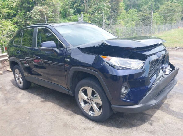 2022 Toyota Rav4 Hybrid Blue - JTMR63FV10D014539