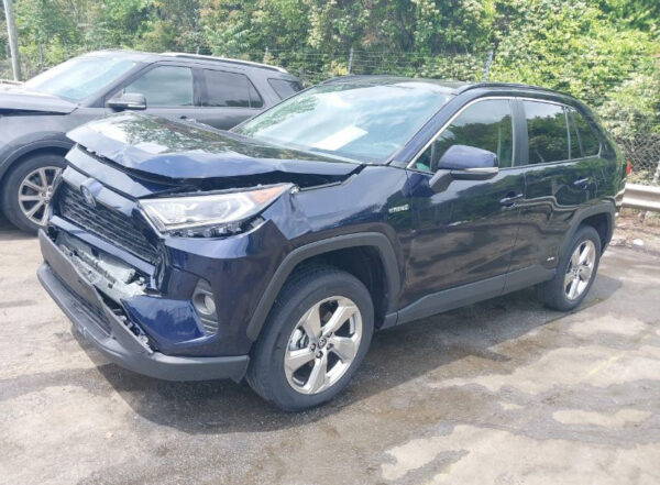 2022 Toyota Rav4 Hybrid Blue - JTMR63FV10D014539